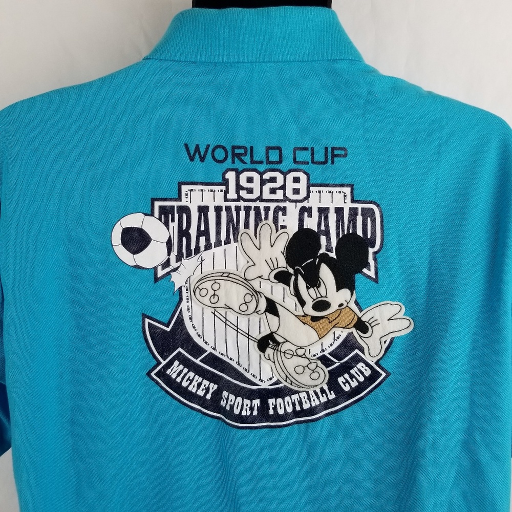 NWT Disney Mickey World Cup 1928 Soccer Polo XL